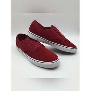 Emerica Men's Low-Top Sneakers in Burgundy Red size 7